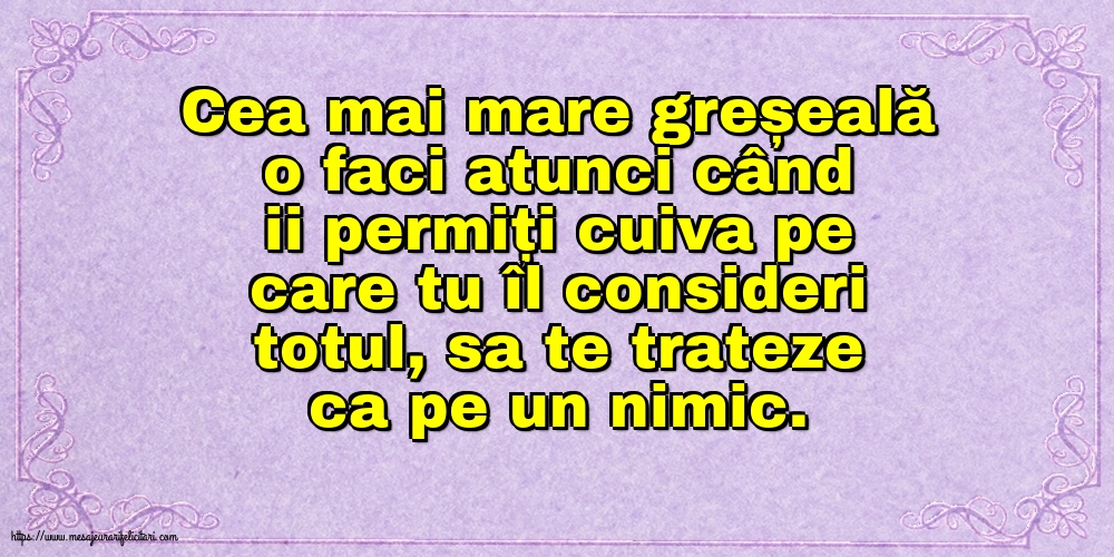 Familie Cea mai mare greșeală