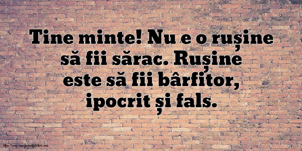 Imagini despre Familie - Nu e o rușine să fii sărac - mesajeurarifelicitari.com