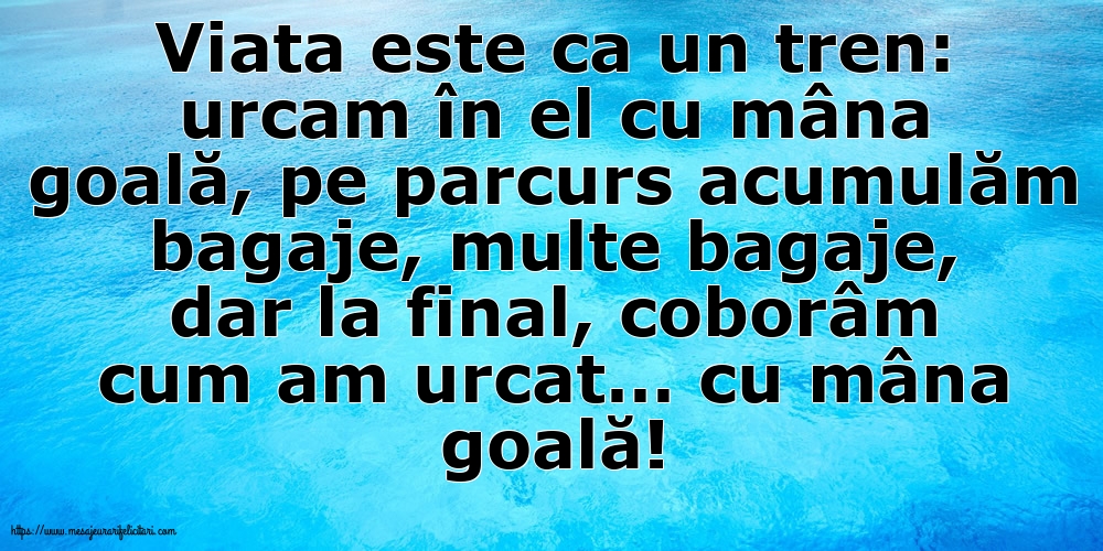 Familie Viata este ca un tren