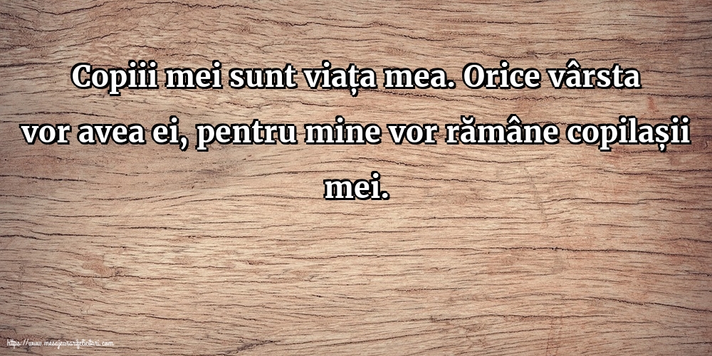 Familie Copiii mei sunt viața mea.