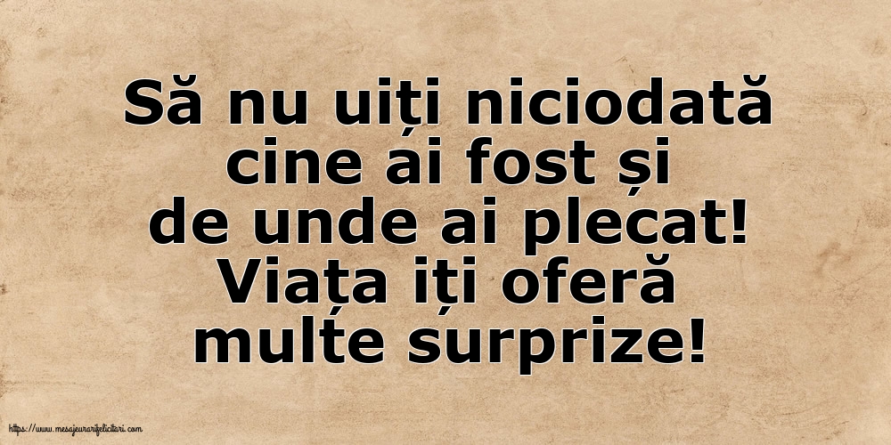 Familie Viața iți oferă multe surprize!