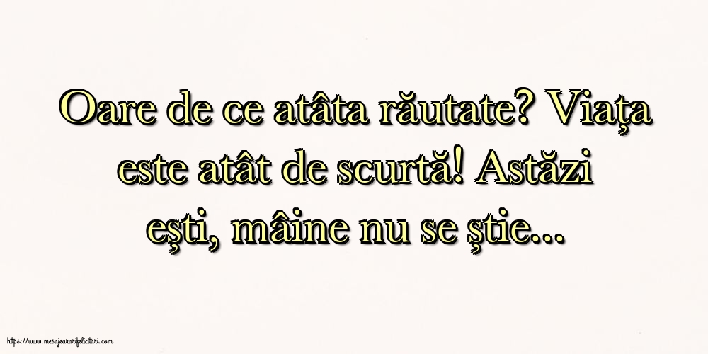 Familie Oare de ce atâta răutate
