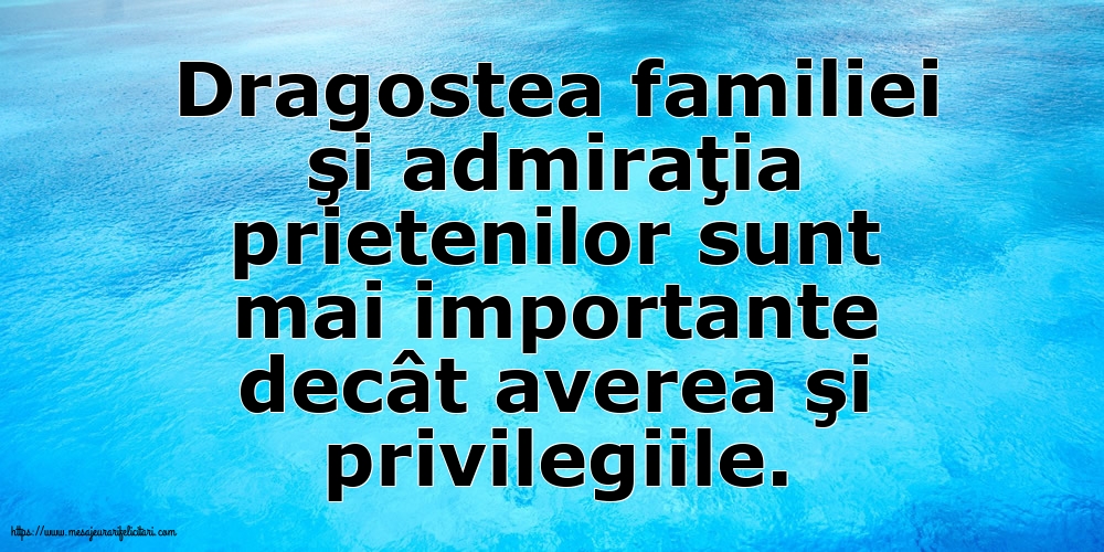 Familie Dragostea familiei şi admiraţia prietenilor