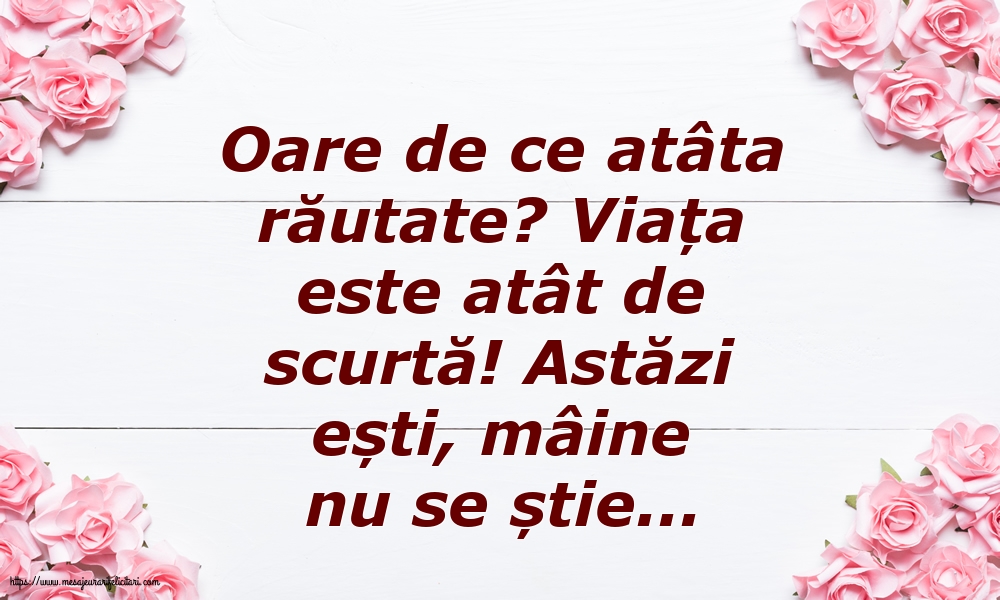 Familie Oare de ce atâta răutate