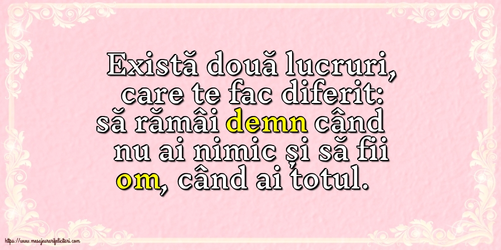 Familie Există două lucruri, care te fac diferit