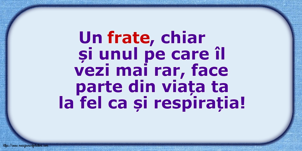 Familie Pentru fratele meu