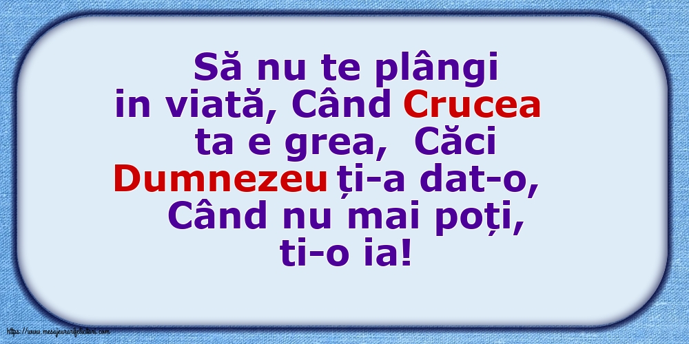 Familie Să nu te plângi in viată