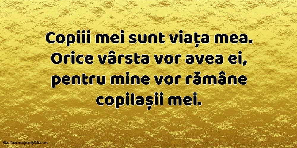 Familie Copiii mei sunt viața mea.