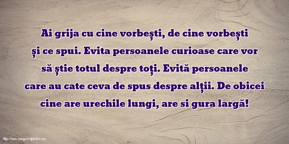 Familie Ai grija cu cine vorbești