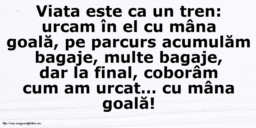 Familie Viata este ca un tren