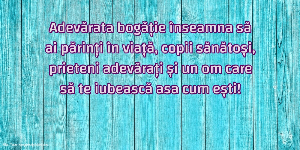 Familie Adevărata bogăție