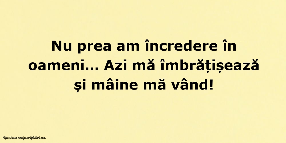 Familie Nu prea am încredere în oameni