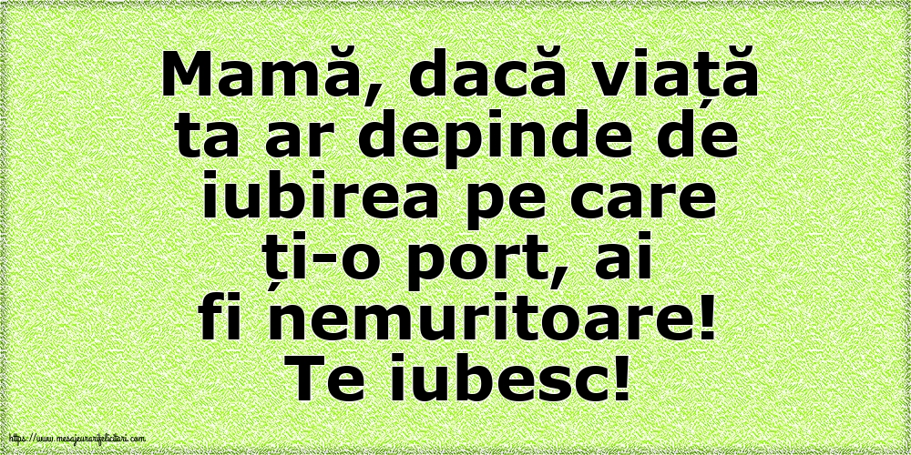 Familie Te iubesc, Mamă!