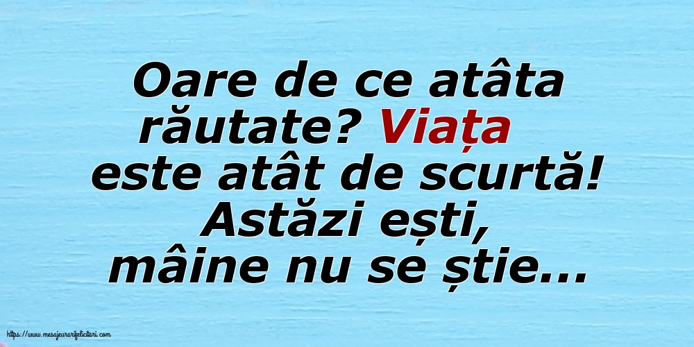 Familie Oare de ce atâta răutate