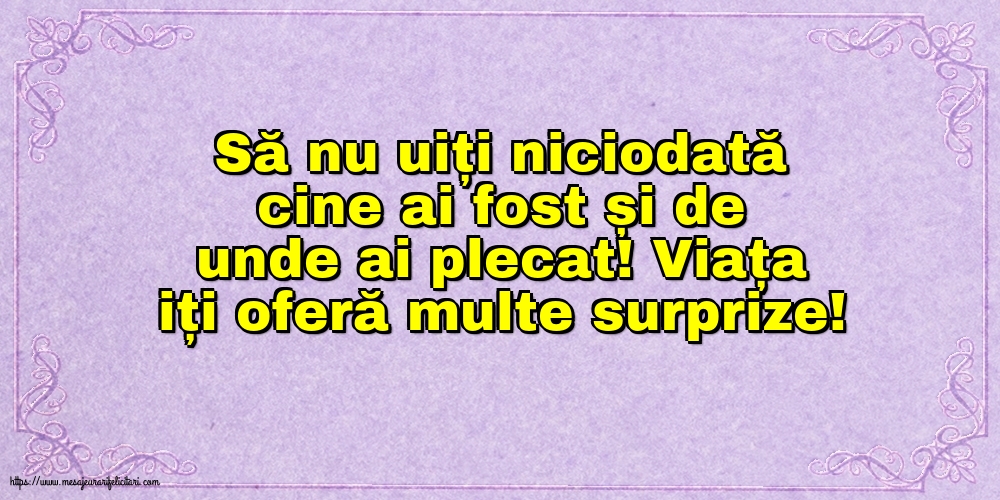 Familie Viața iți oferă multe surprize!