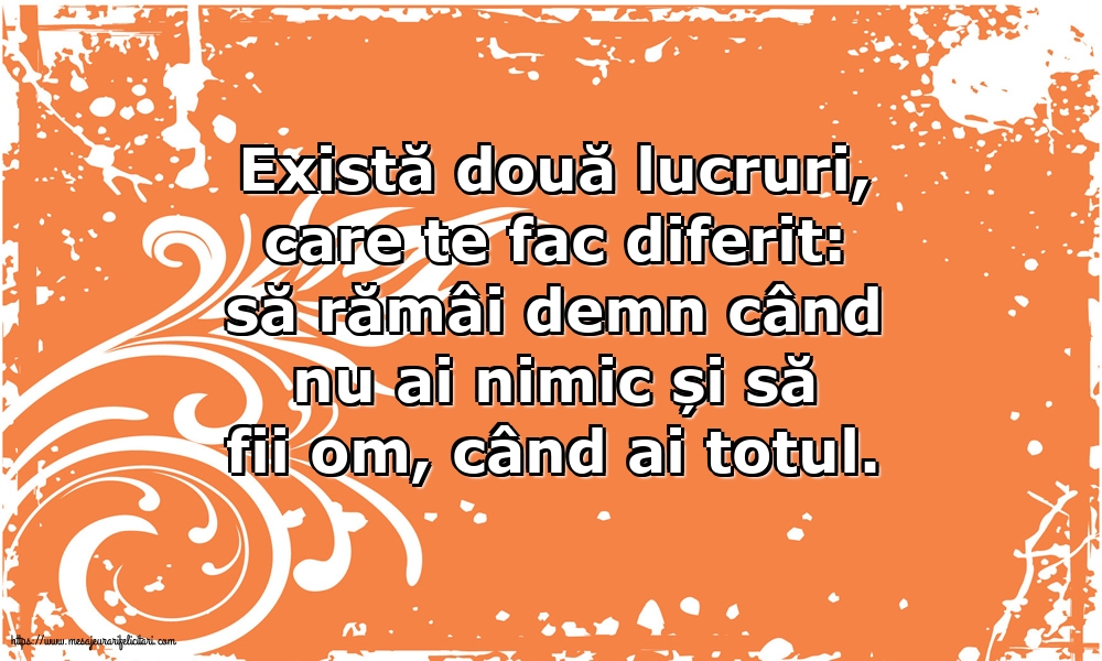 Familie Există două lucruri, care te fac diferit