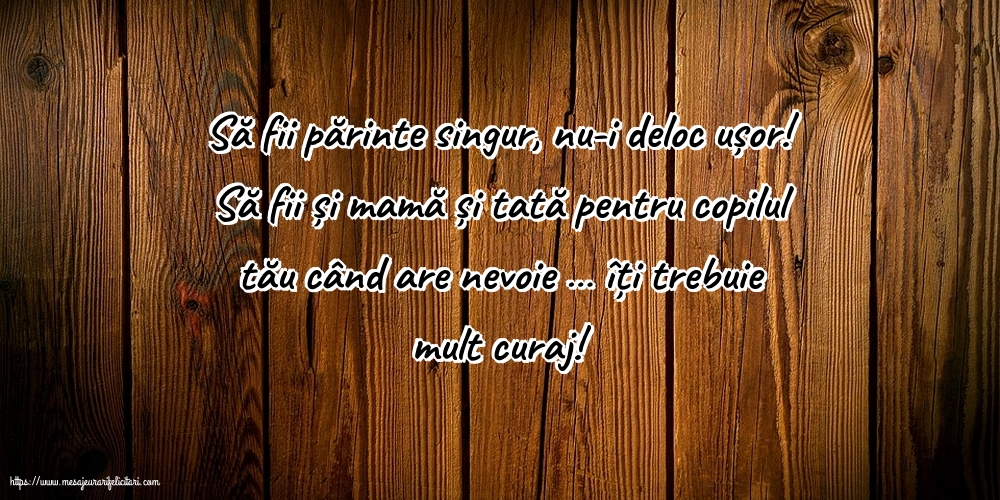 Familie Să fii părinte singur, nu-i deloc ușor!