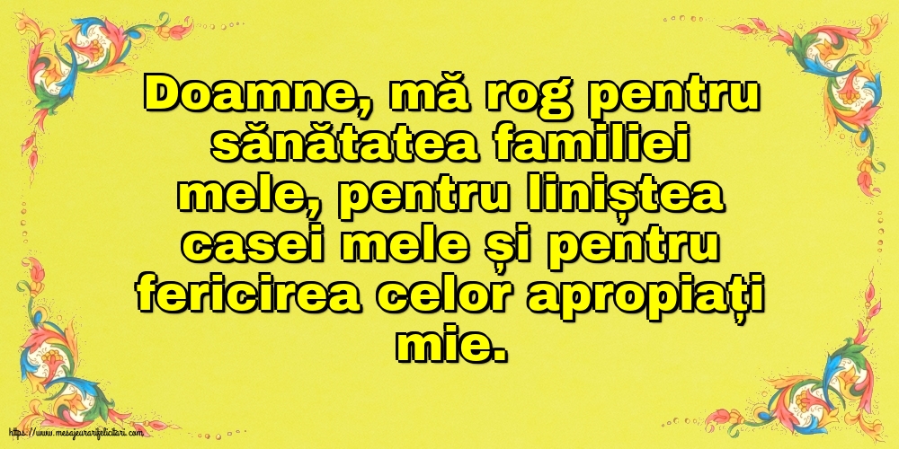 Familie Rugă pentru familie