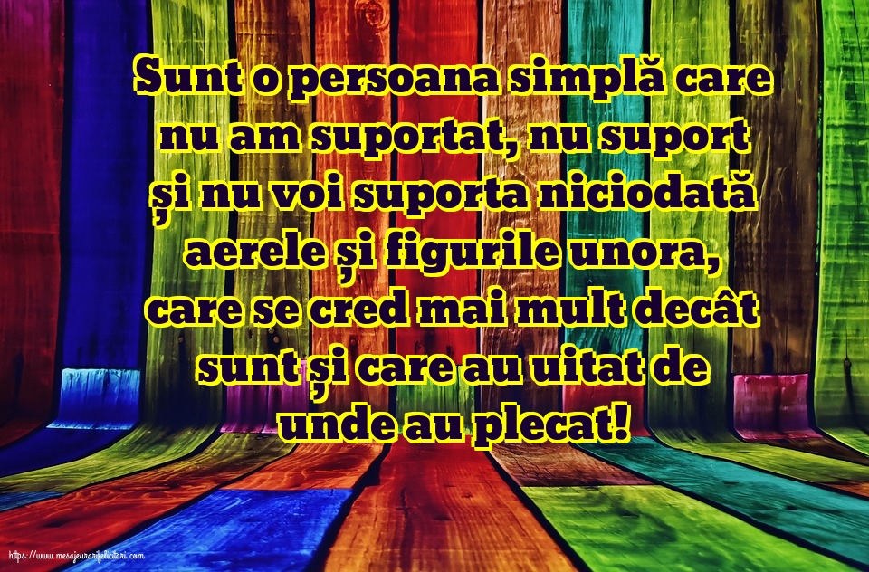 Familie Sunt o persoana simplă care nu a uitat de unde am plecat!