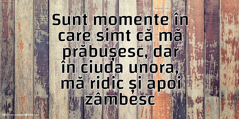 Familie Sunt momente în care simt că mă prăbușesc