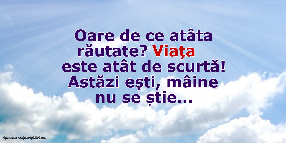 Familie Oare de ce atâta răutate