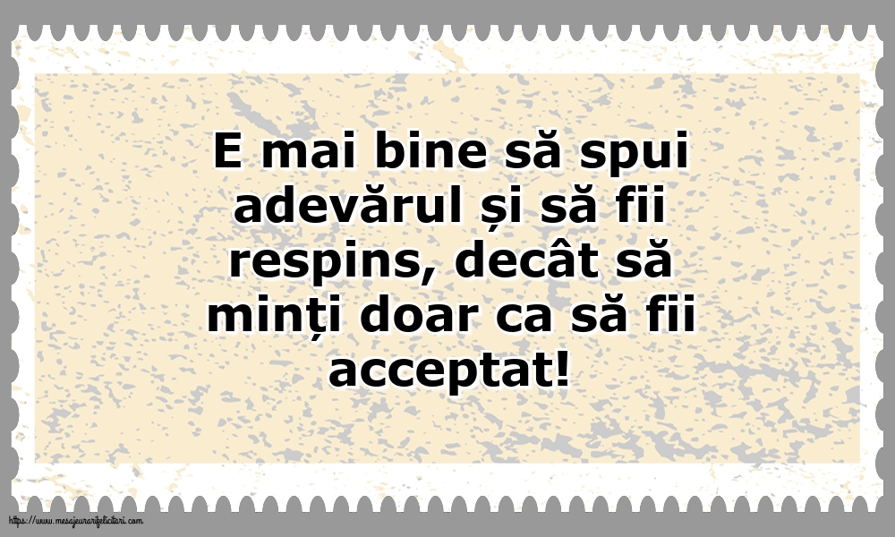 Familie E mai bine să spui adevărul...