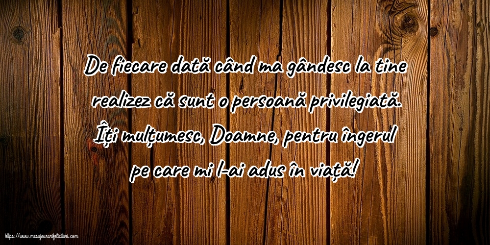 Familie Îți mulțumesc, Doamne, pentru îngerul pe care mi l-ai adus în viață!