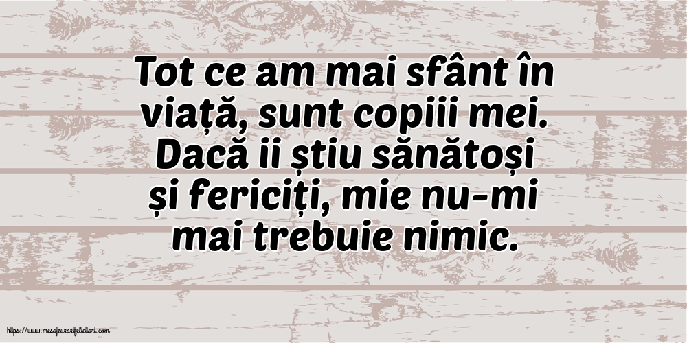 Familie Tot ce am mai sfânt în viata