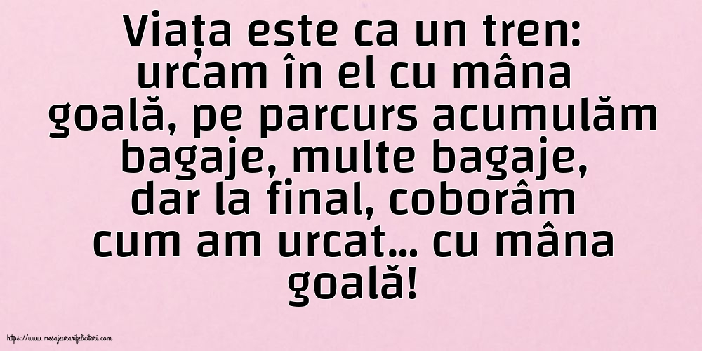 Familie Viata este ca un tren