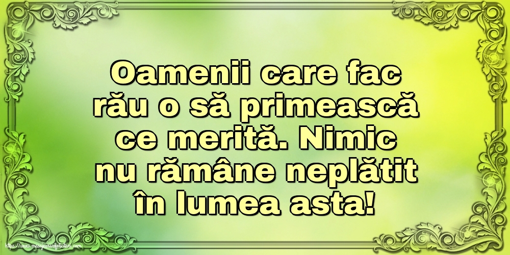 Familie Oamenii care fac rău
