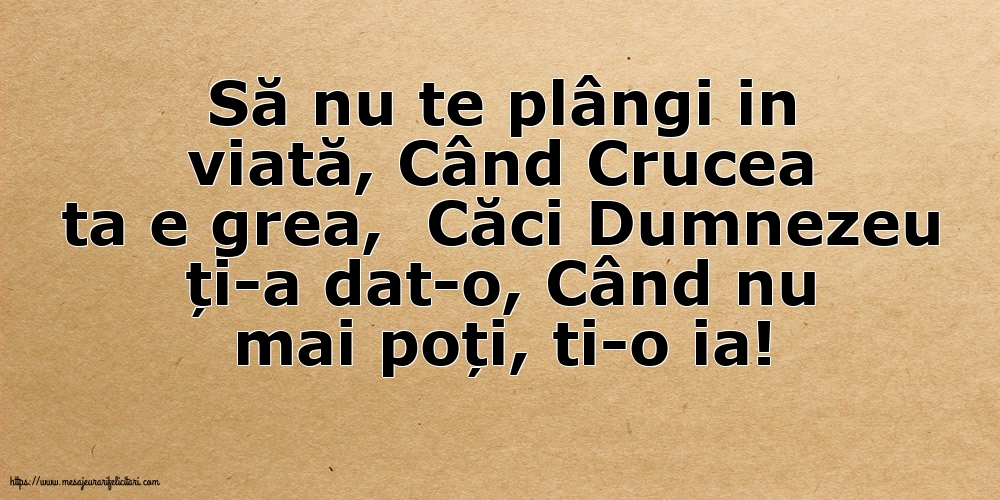 Familie Să nu te plângi in viată