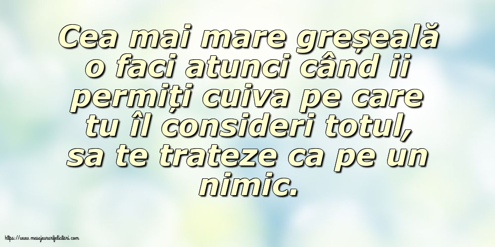 Familie Cea mai mare greșeală