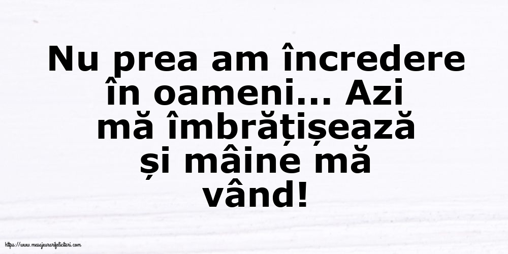 Familie Nu prea am încredere în oameni
