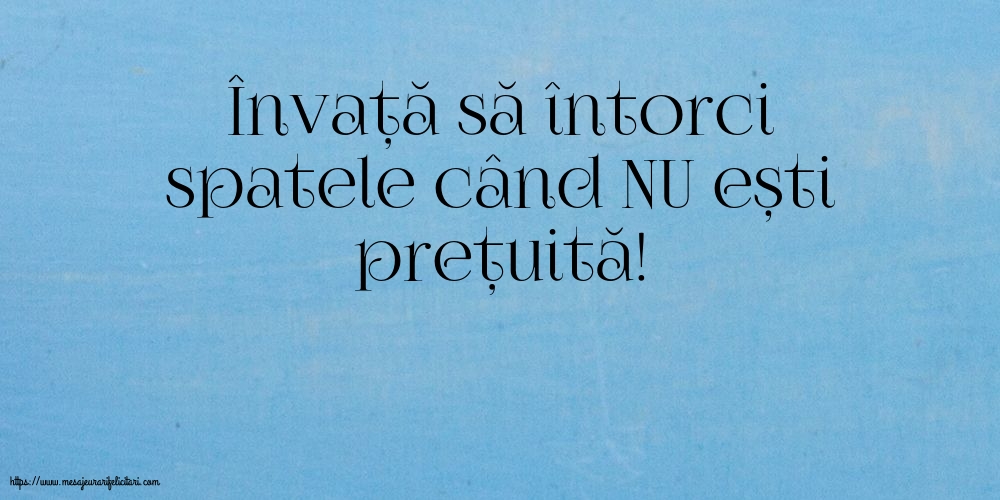 Familie Învață să întorci spatele