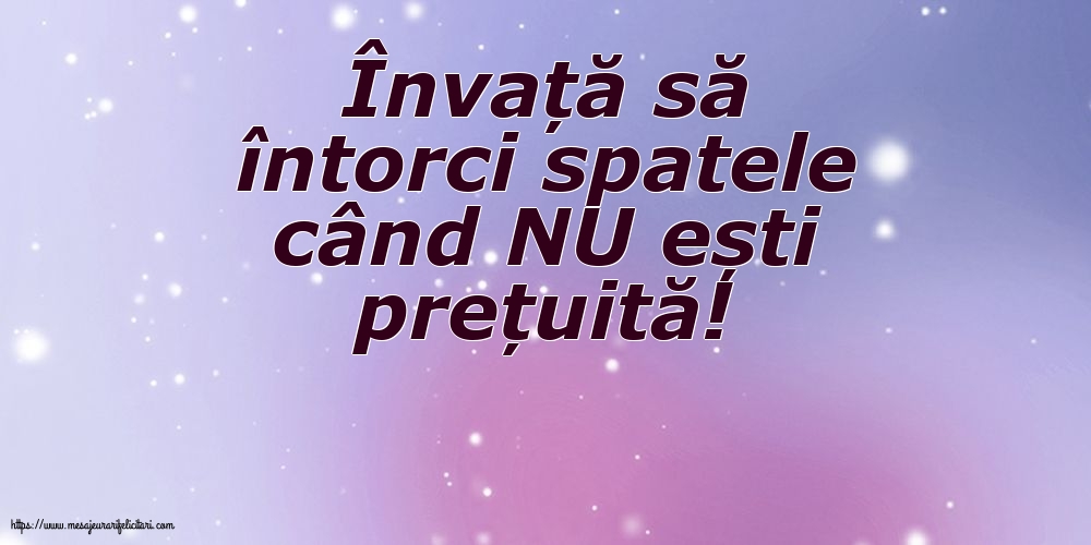 Familie Învață să întorci spatele