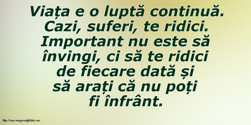 Familie Viața e o luptă continuă