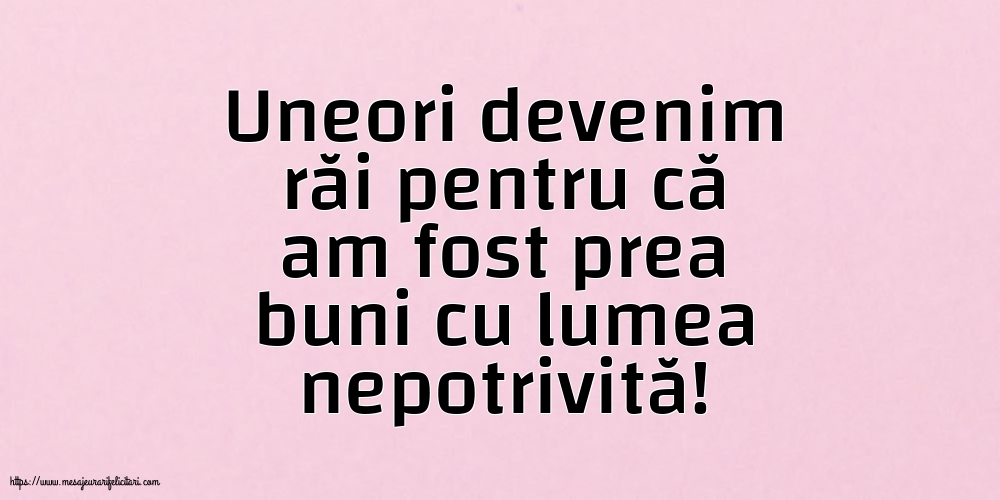 Familie Uneori devenim răi