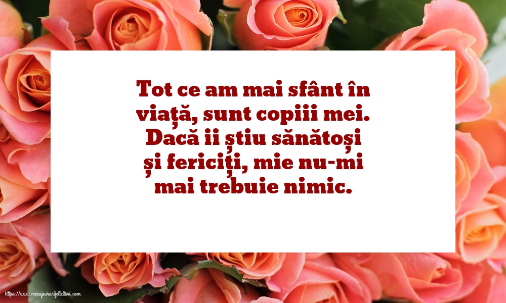 Familie Tot ce am mai sfânt în viata