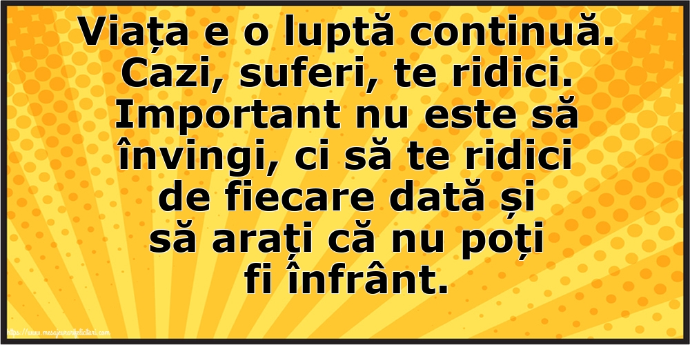 Familie Viața e o luptă continuă