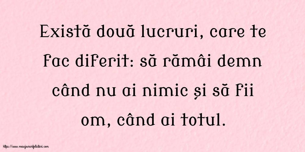 Familie Există două lucruri, care te fac diferit