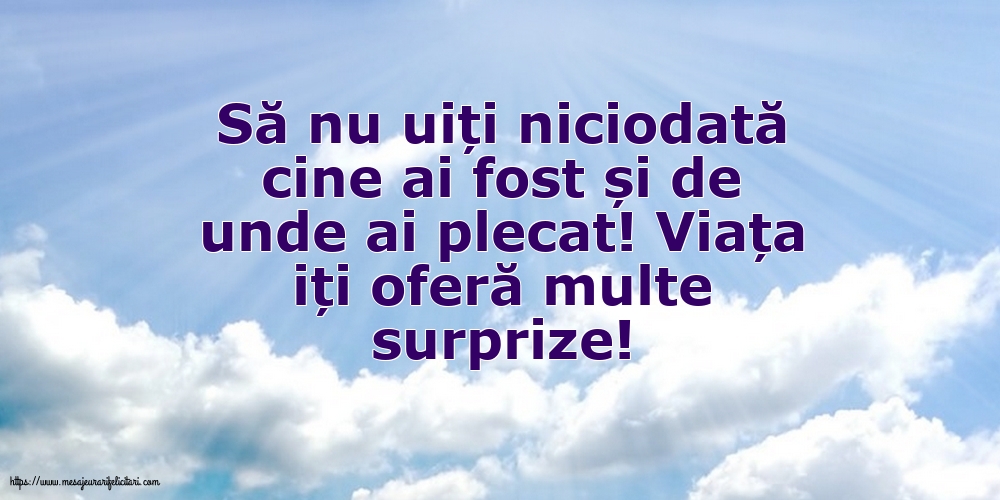 Familie Viața iți oferă multe surprize!