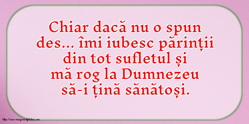 Familie Pentru părinți