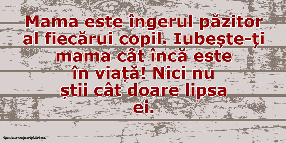 Familie Mama este îngerul păzitor al fiecărui copil