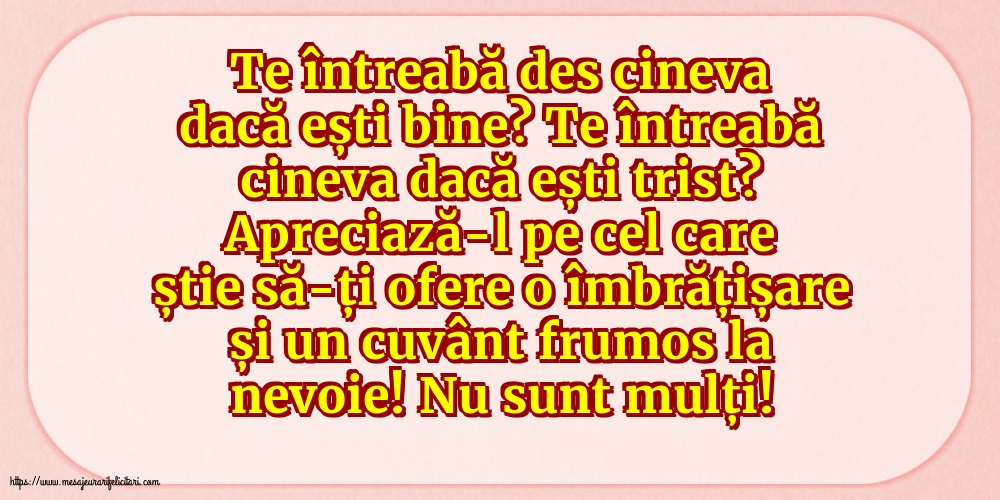 Familie Te întreabă des cineva dacă ești bine? Te întreabă cineva dacă ești trist?