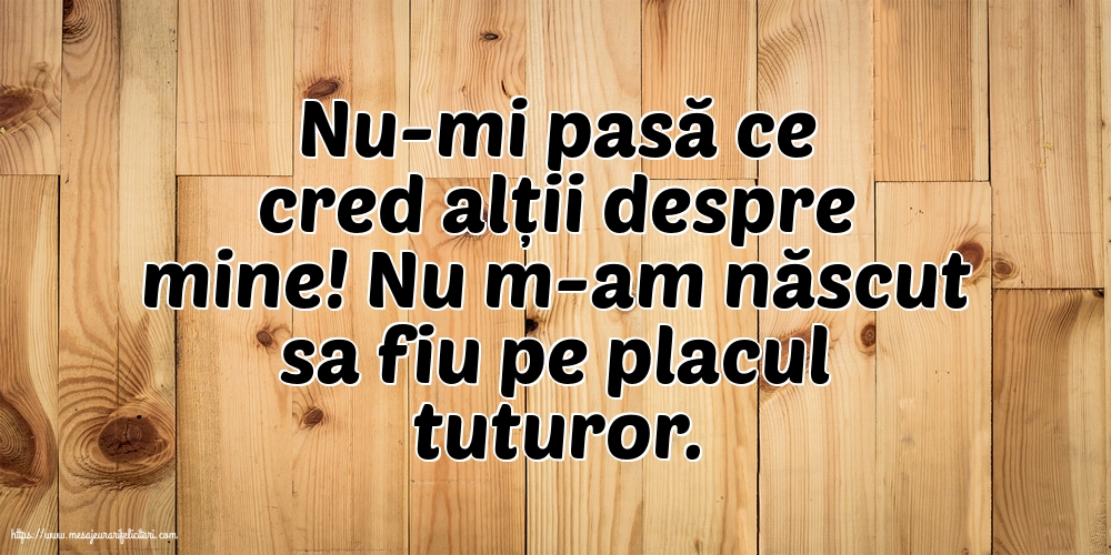 Familie Nu-mi pasă ce cred alții despre mine!