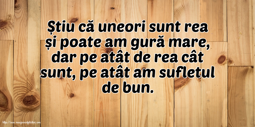 Familie Știu că uneori sunt rea