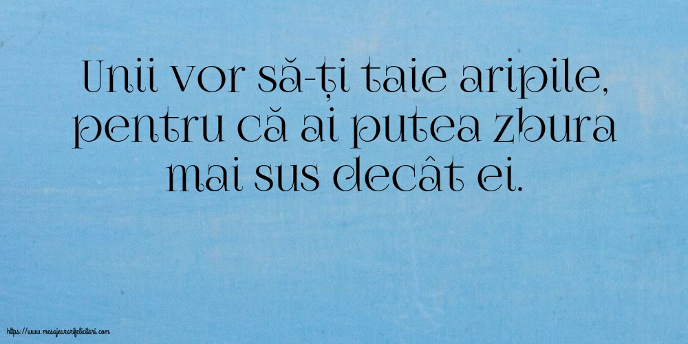 Familie Unii vor să-ți taie aripile