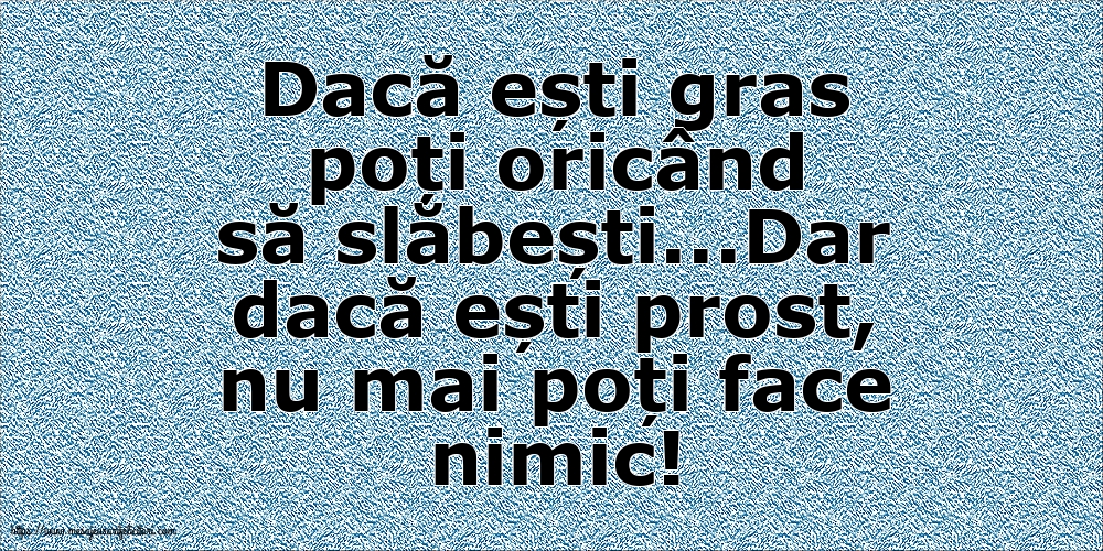 Familie Dacă ești gras