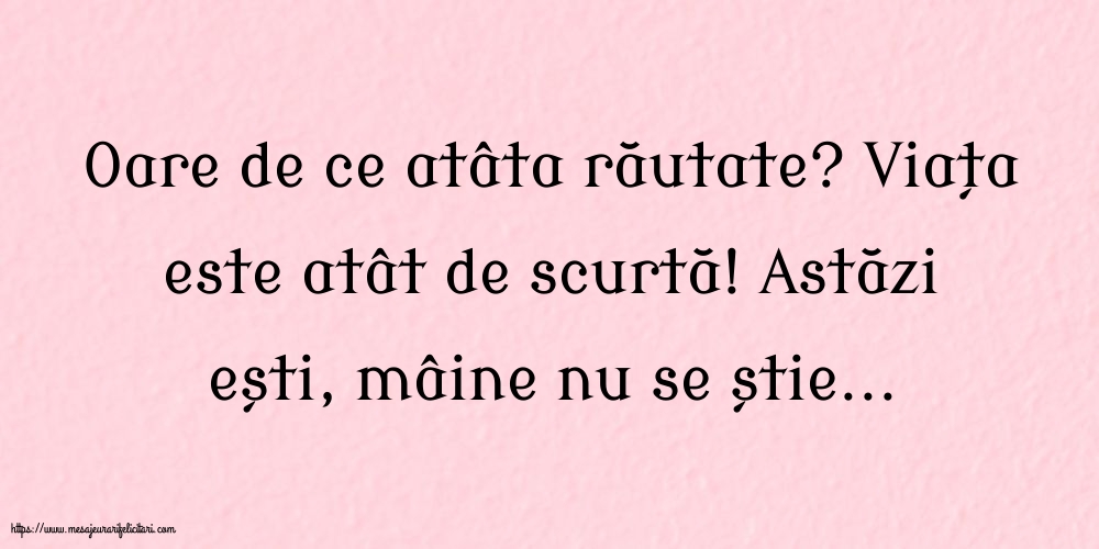 Familie Oare de ce atâta răutate