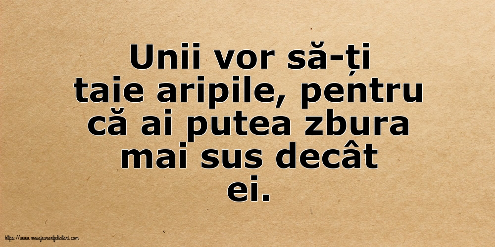 Familie Unii vor să-ți taie aripile